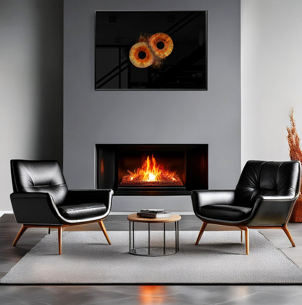 Harmony Iris Art — Framed Print
