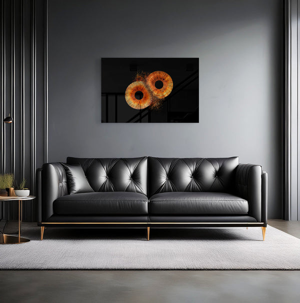 Harmony Iris Art on Acrylic Glass