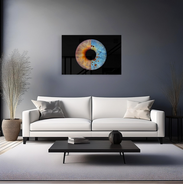 Couple Iris Art on Metal (Capture at Home)