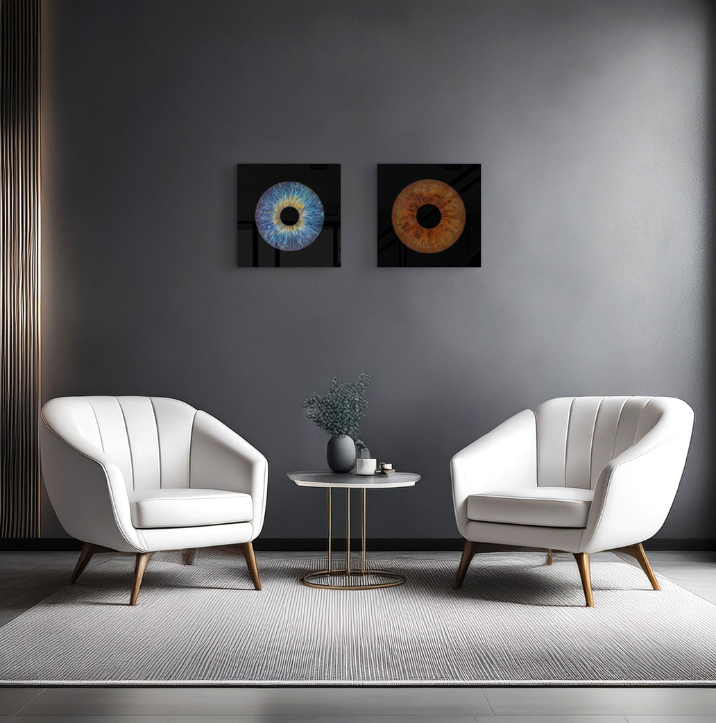 Only One Iris Art on Premium Acrylic